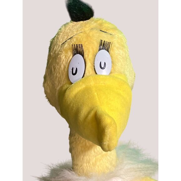 Vintage Kohl’s Cares Dr. Seuss Yellow Sneetches Plush Toy 16" Soft Cuddly Stuff - Picture 2 of 8